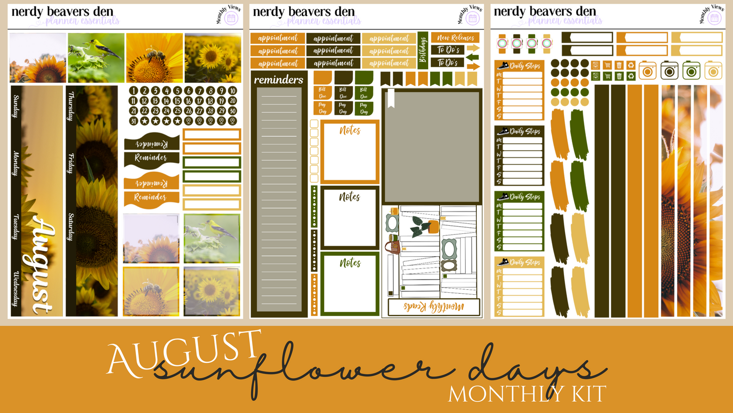 August Monthly Kit