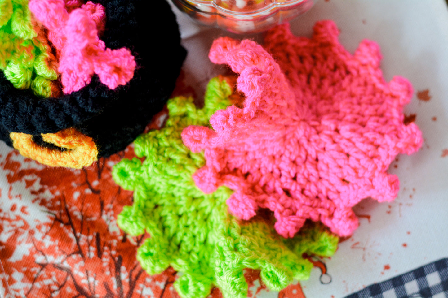 Bubbling Cauldron Coaster Set