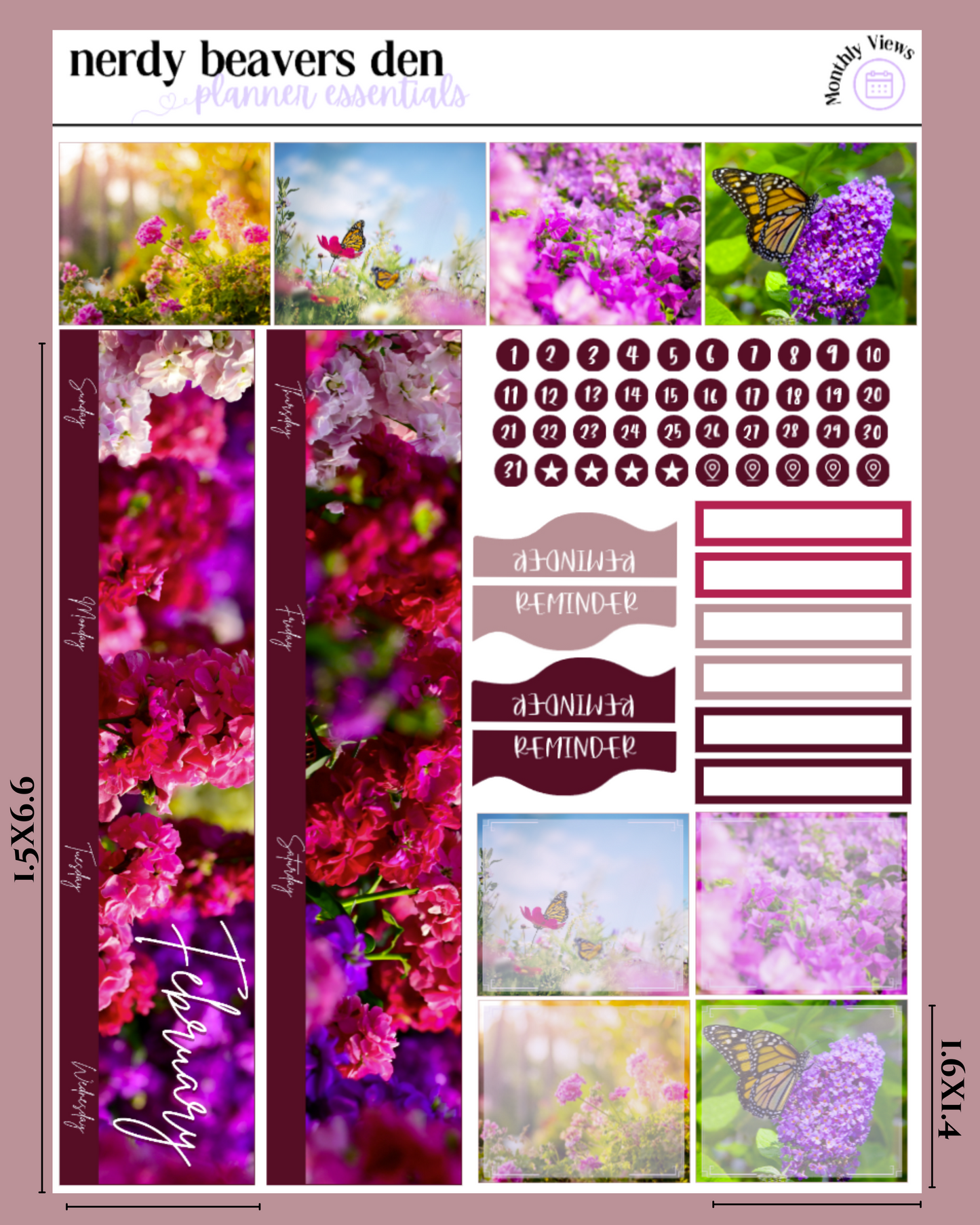 February Monthly Kit