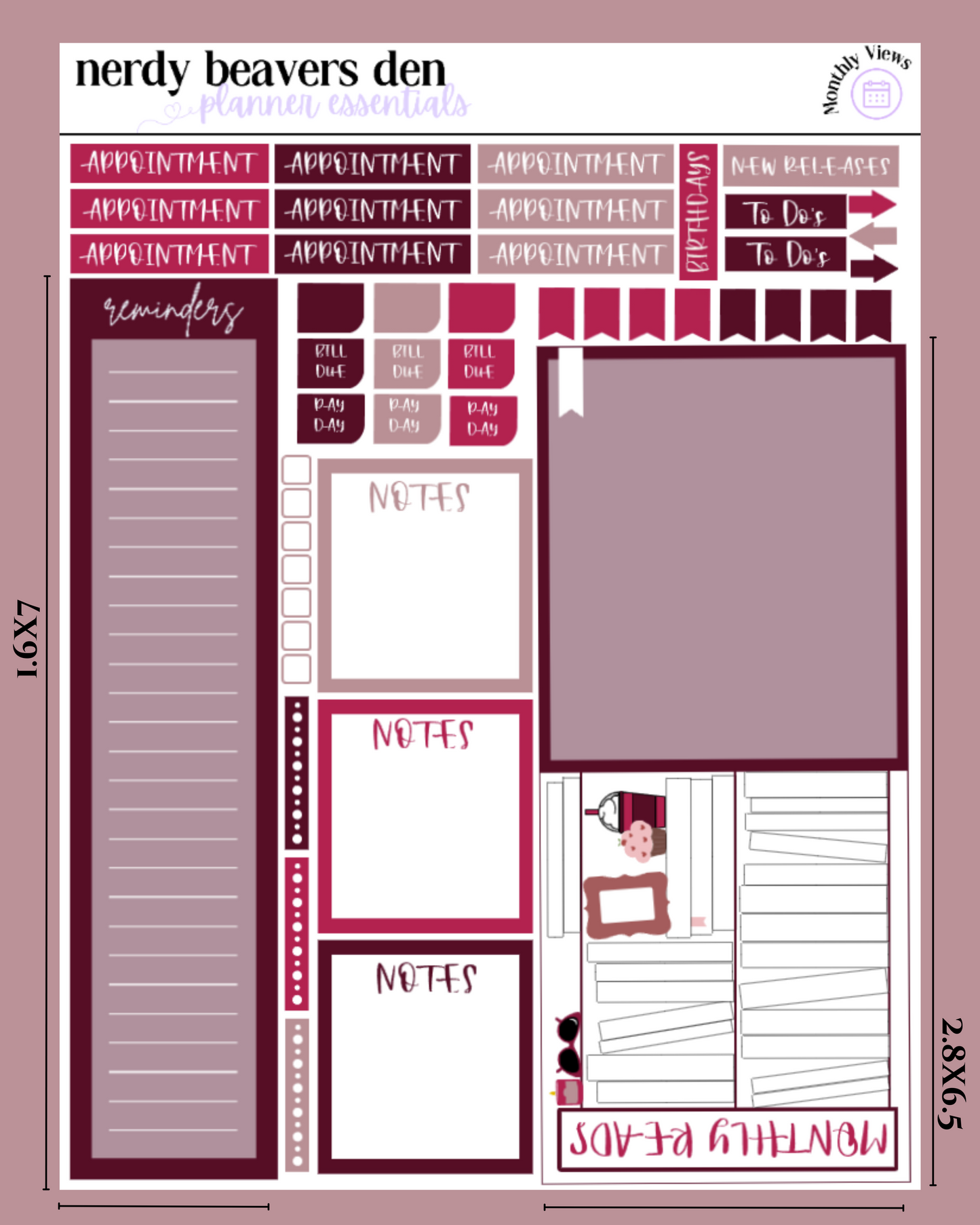 February Monthly Kit