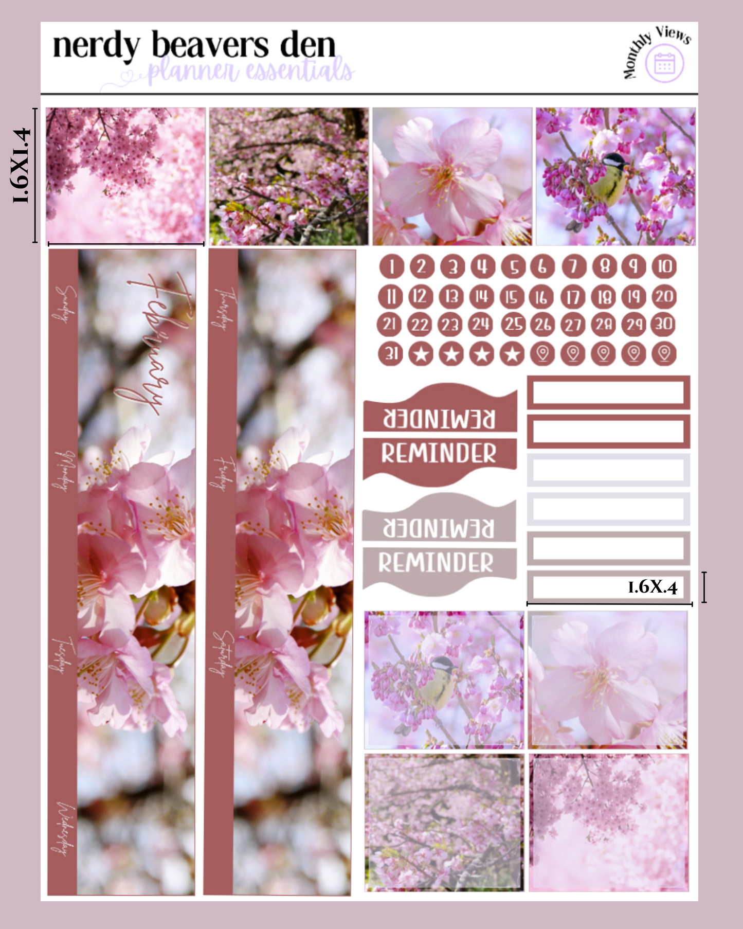 February Monthly Kit