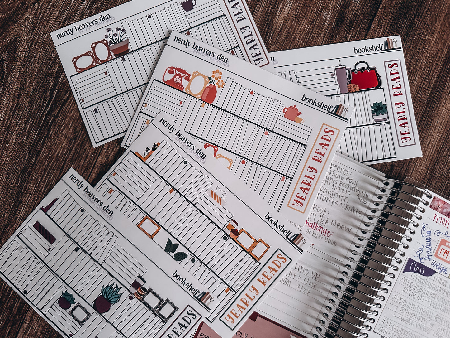 Yearly Reads Stickers