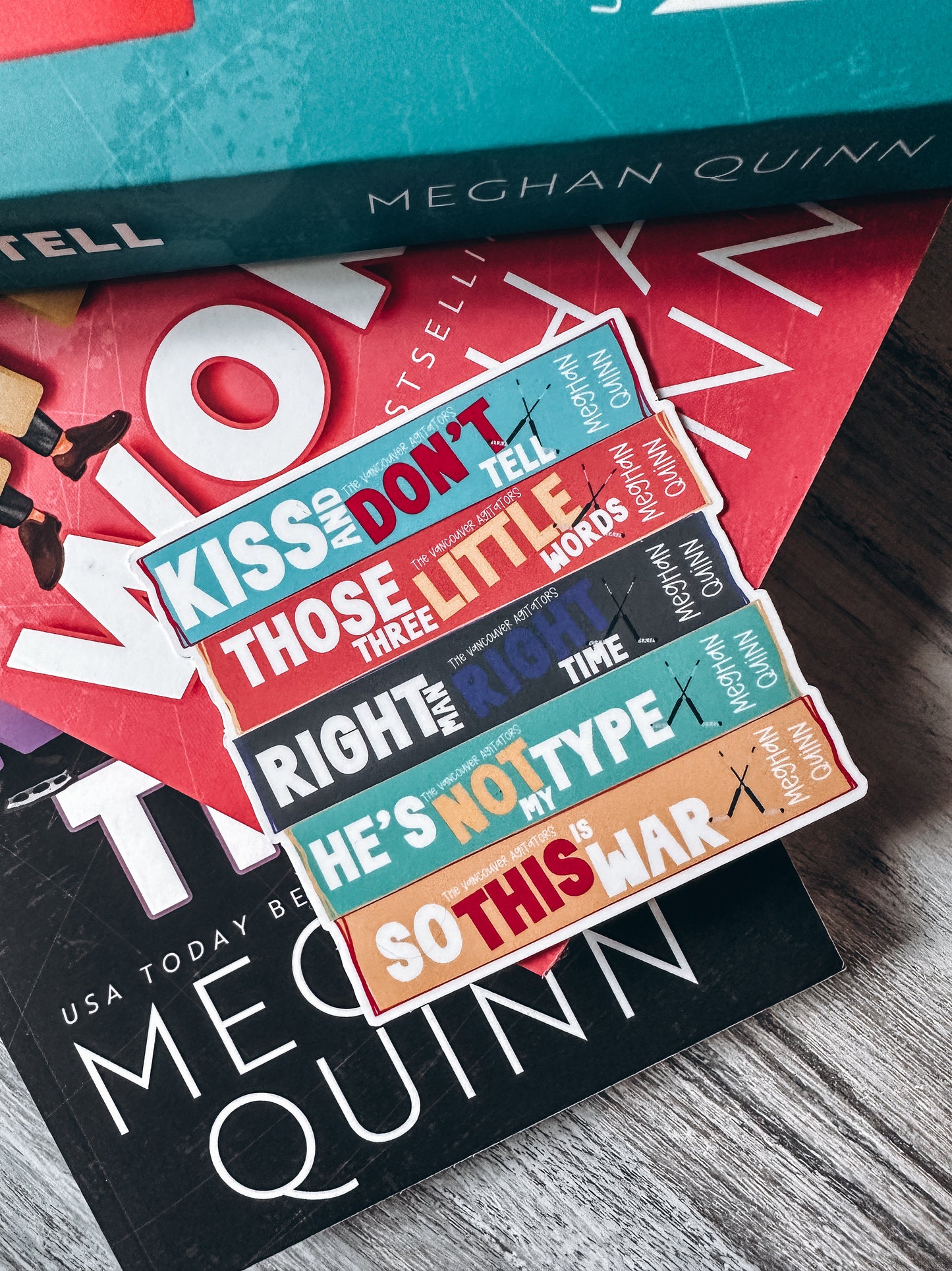 Meghan Quinn Book Stacks