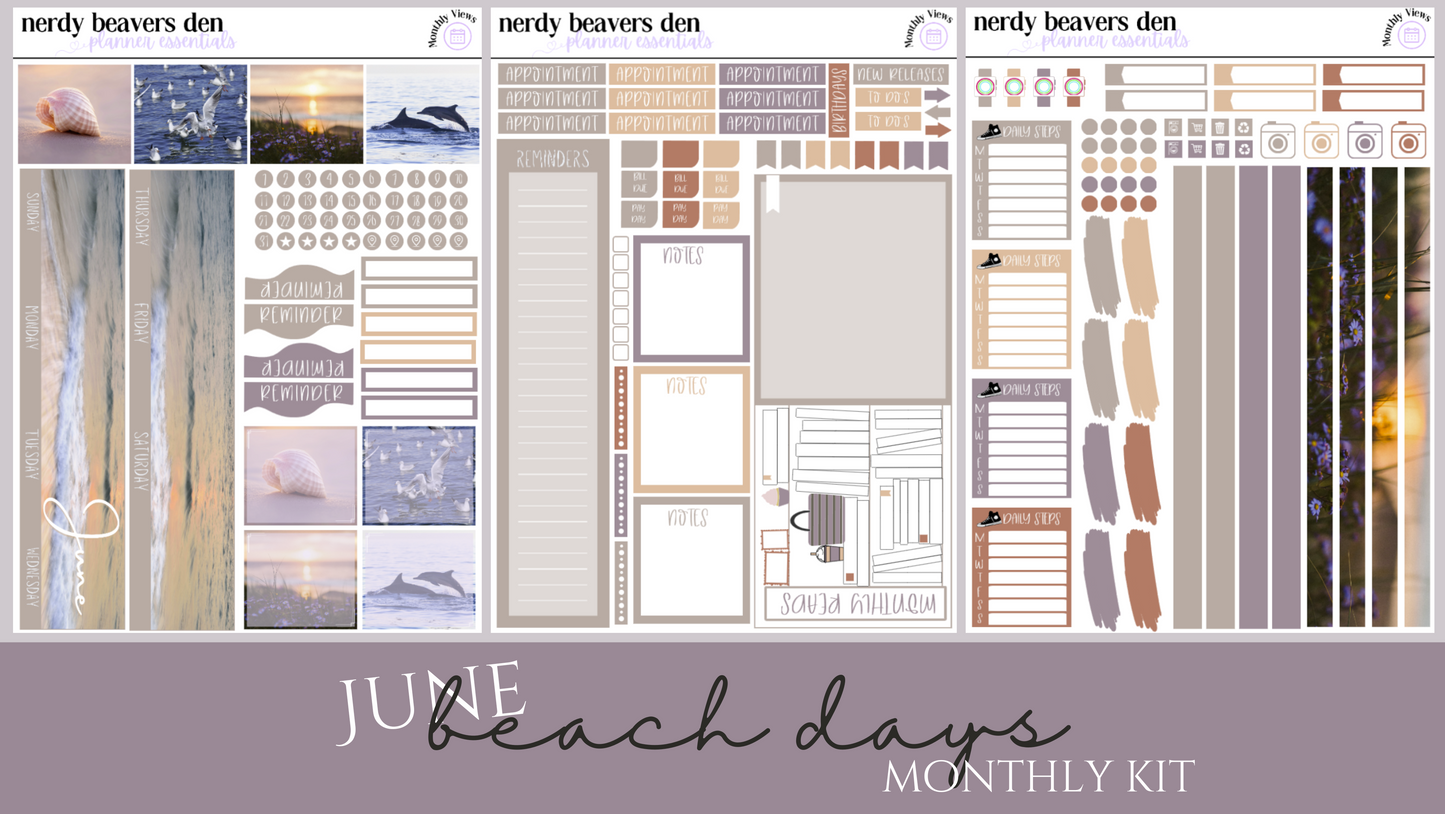 June Monthly Kits