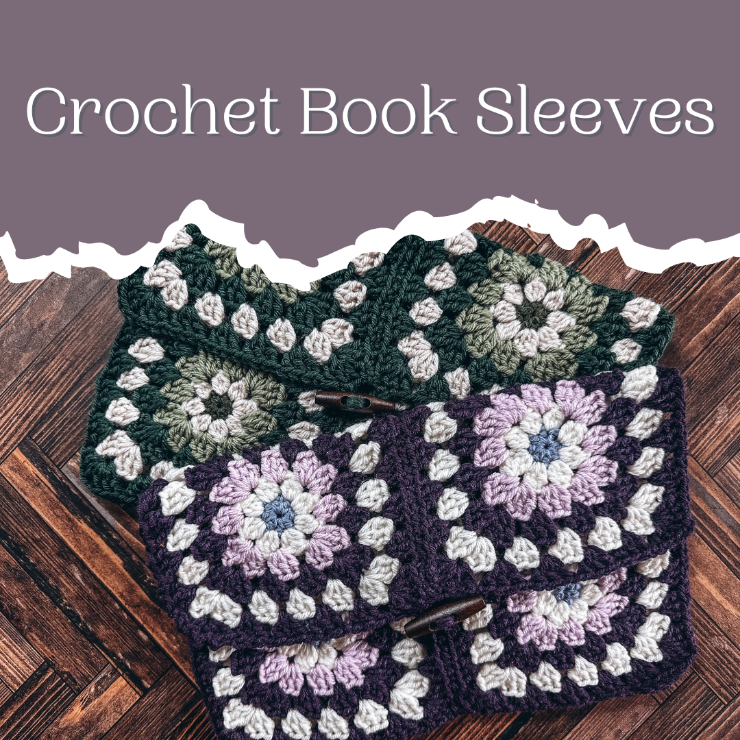 Crochet Book Sleeves
