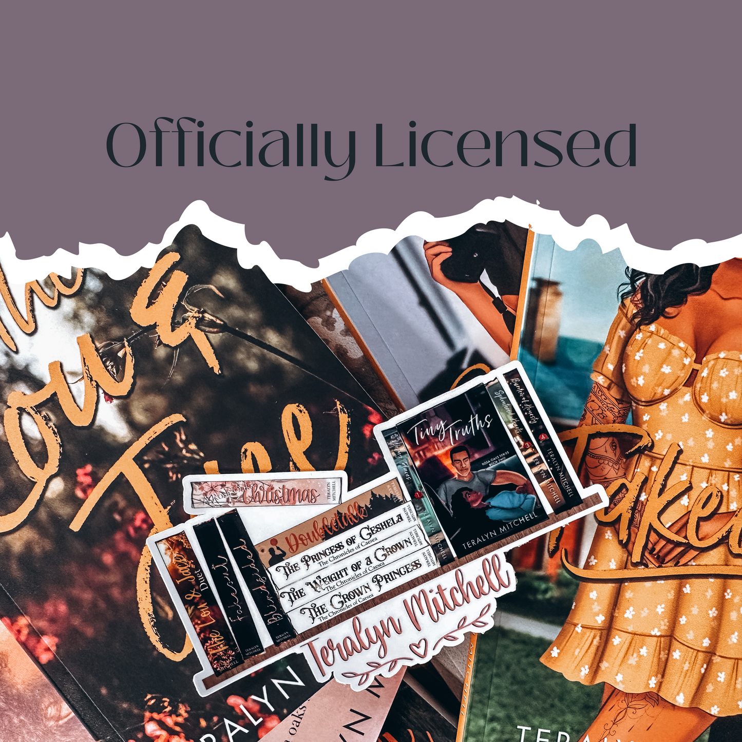 Teralyn Mitchell Book Stacks