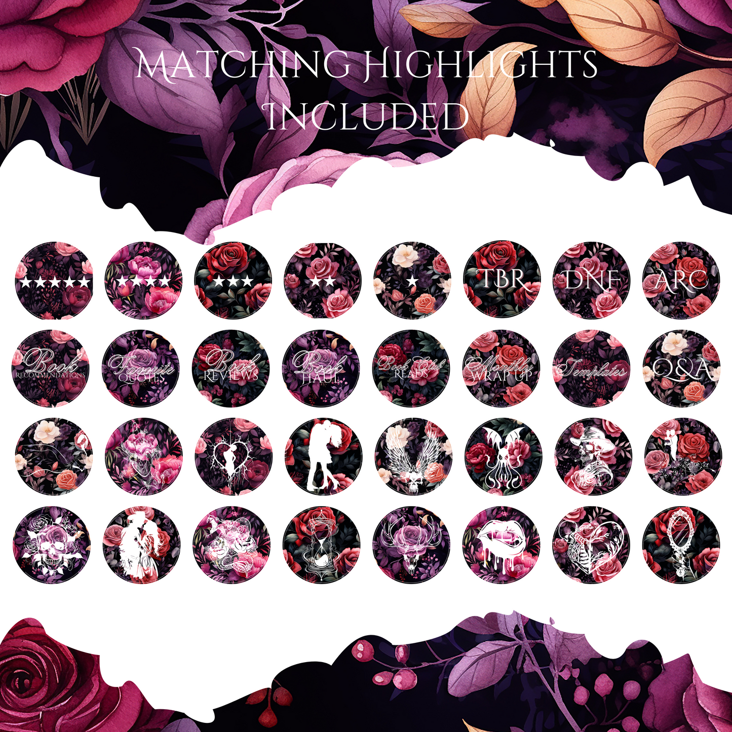 Ravishing Dark Romance Bookstagram Templates