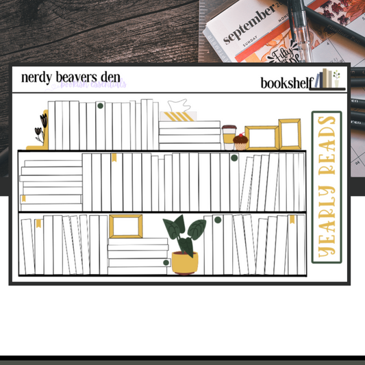 Yearly Reads Stickers