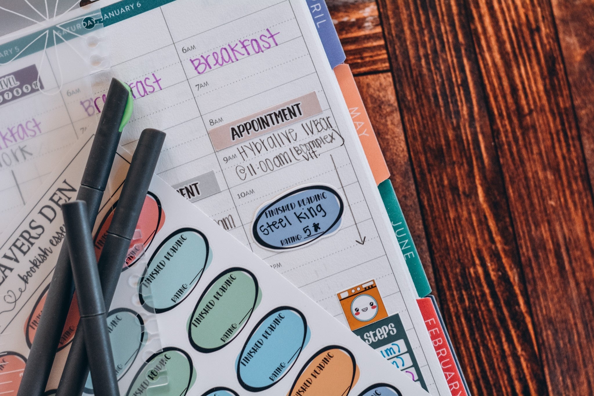 Reading Stickers – Nerdy Beavers Den