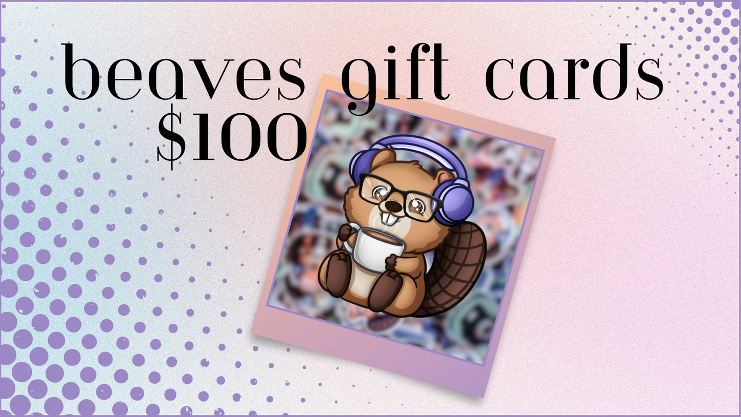 Beavers Gift Card