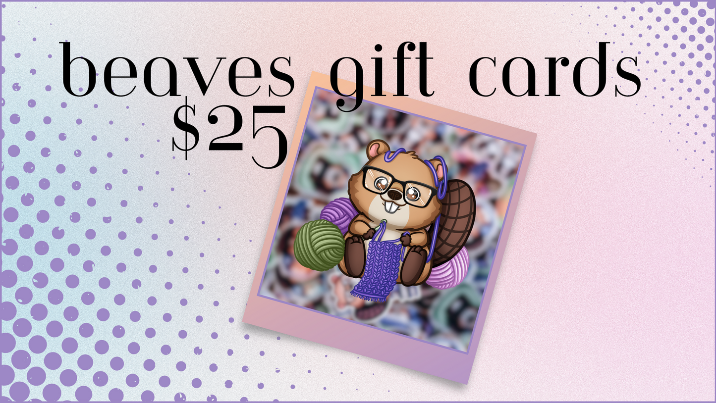 Beavers Gift Card