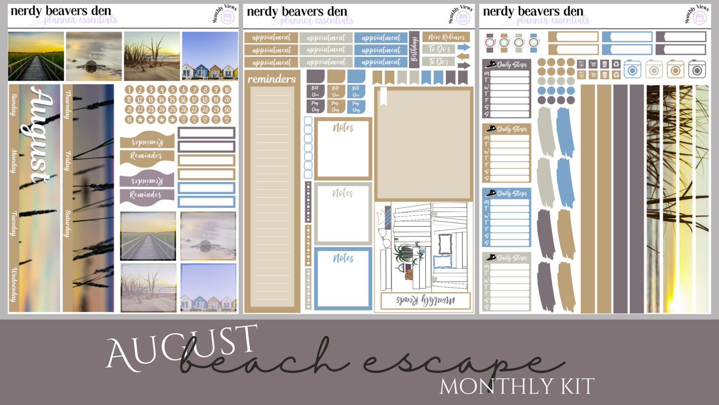 August Monthly Kit