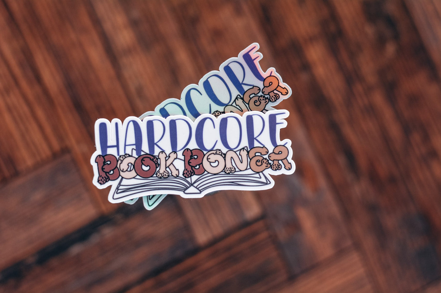 Hardcore Book Boner Stickers