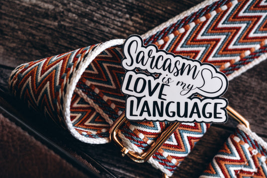 Sarcasm Love Language Sticker