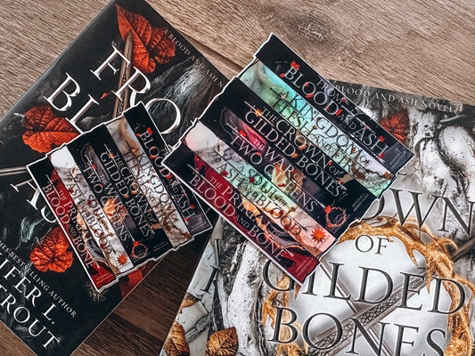 Blood and Ash Series Book Stack