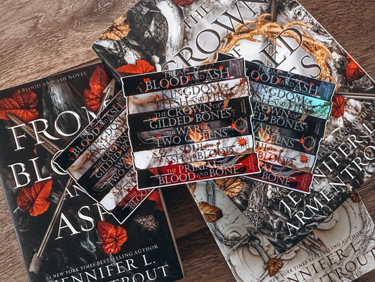 Blood and Ash Series Book Stack