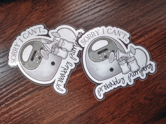 Sorry I can't... Probably Pumping.