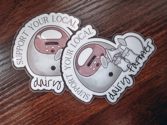 Support your local dairy farmer...