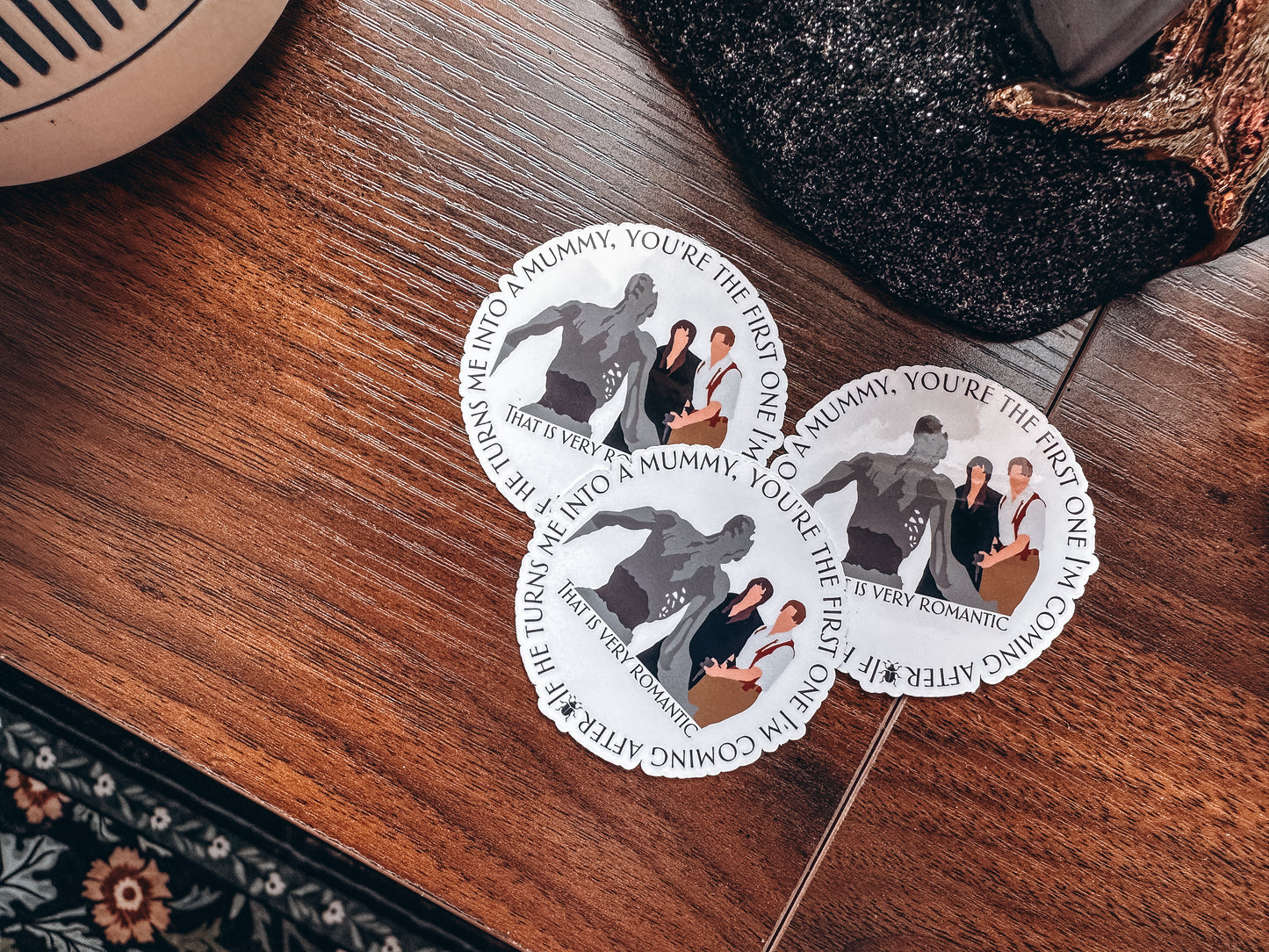 Mummy Vibes Stickers