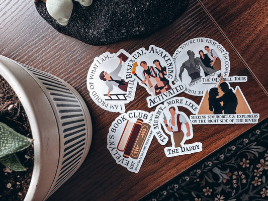 Mummy Vibes Stickers