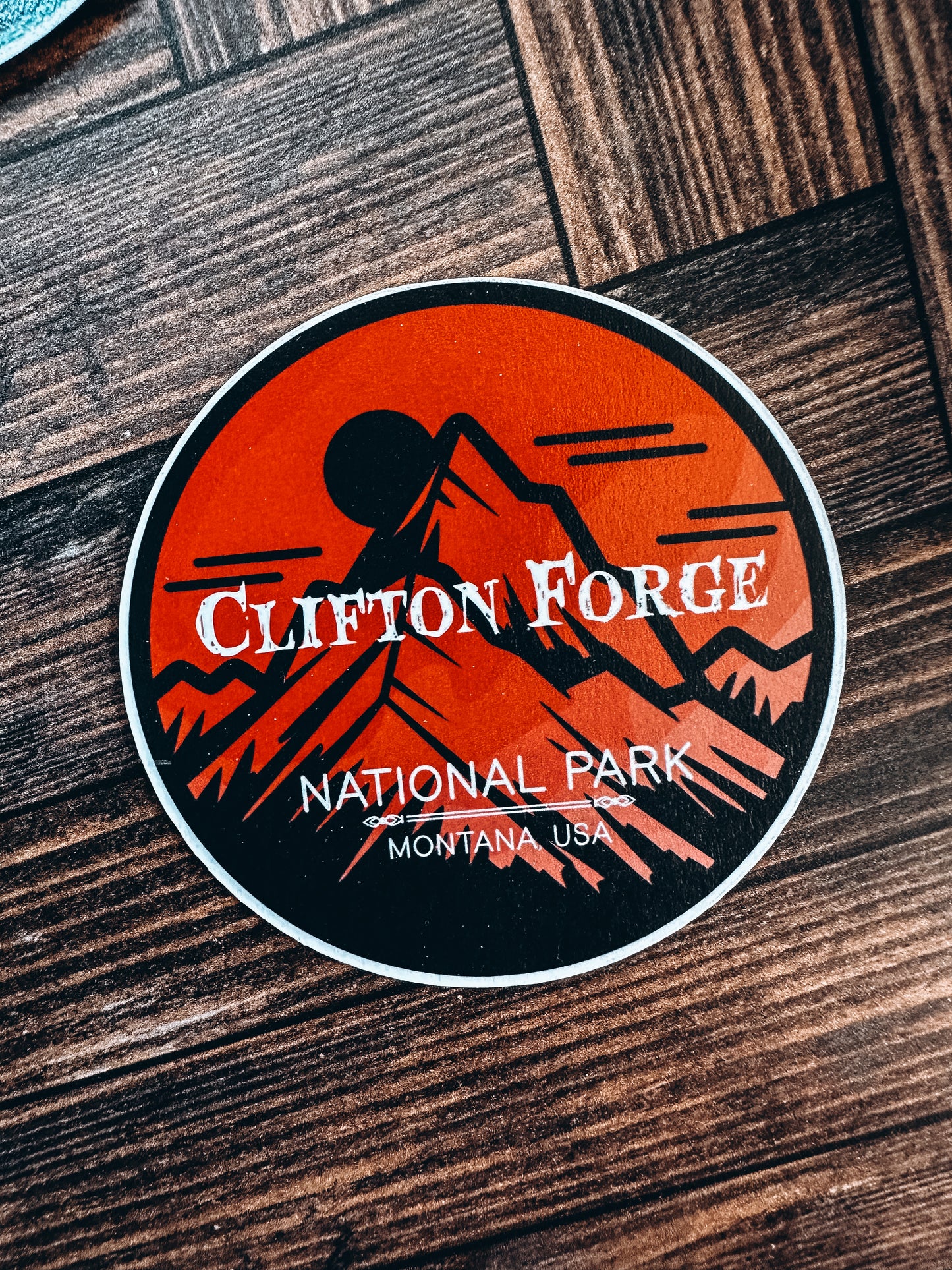 Book Themed National Parks Stickers