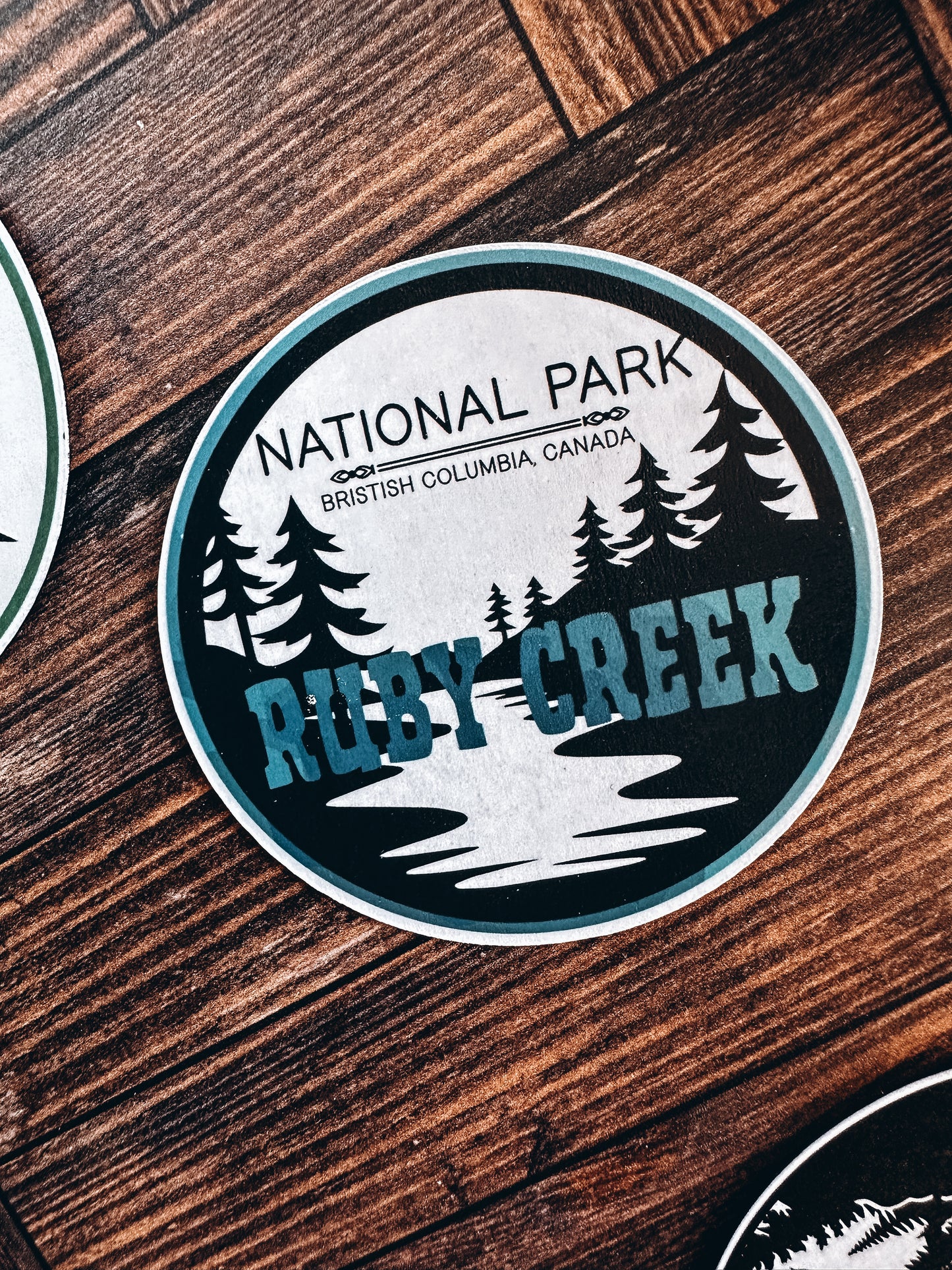 Book Themed National Parks Stickers