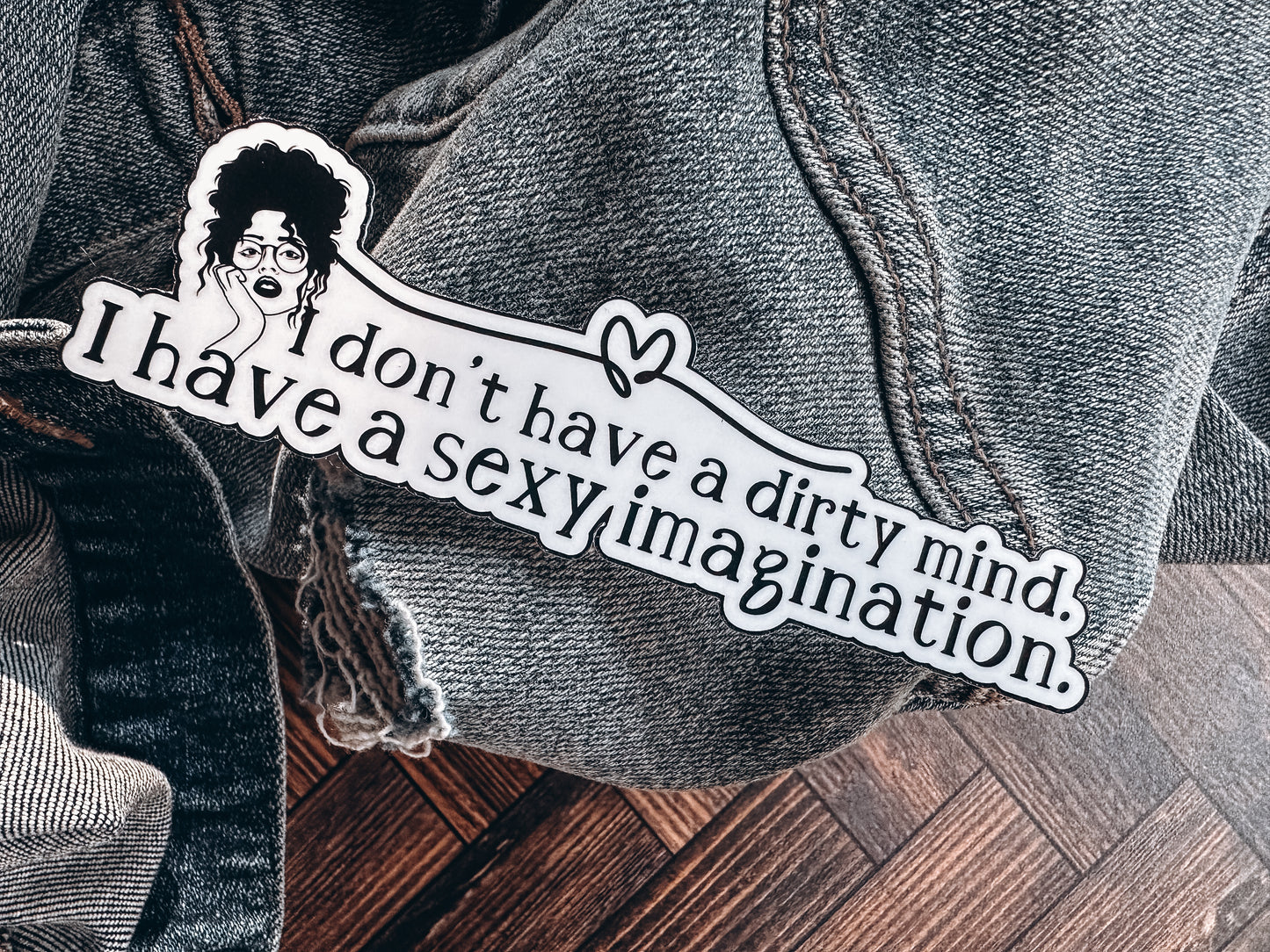 Sexy Imagination Sticker