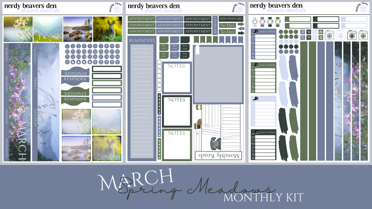 March Monthly Kit