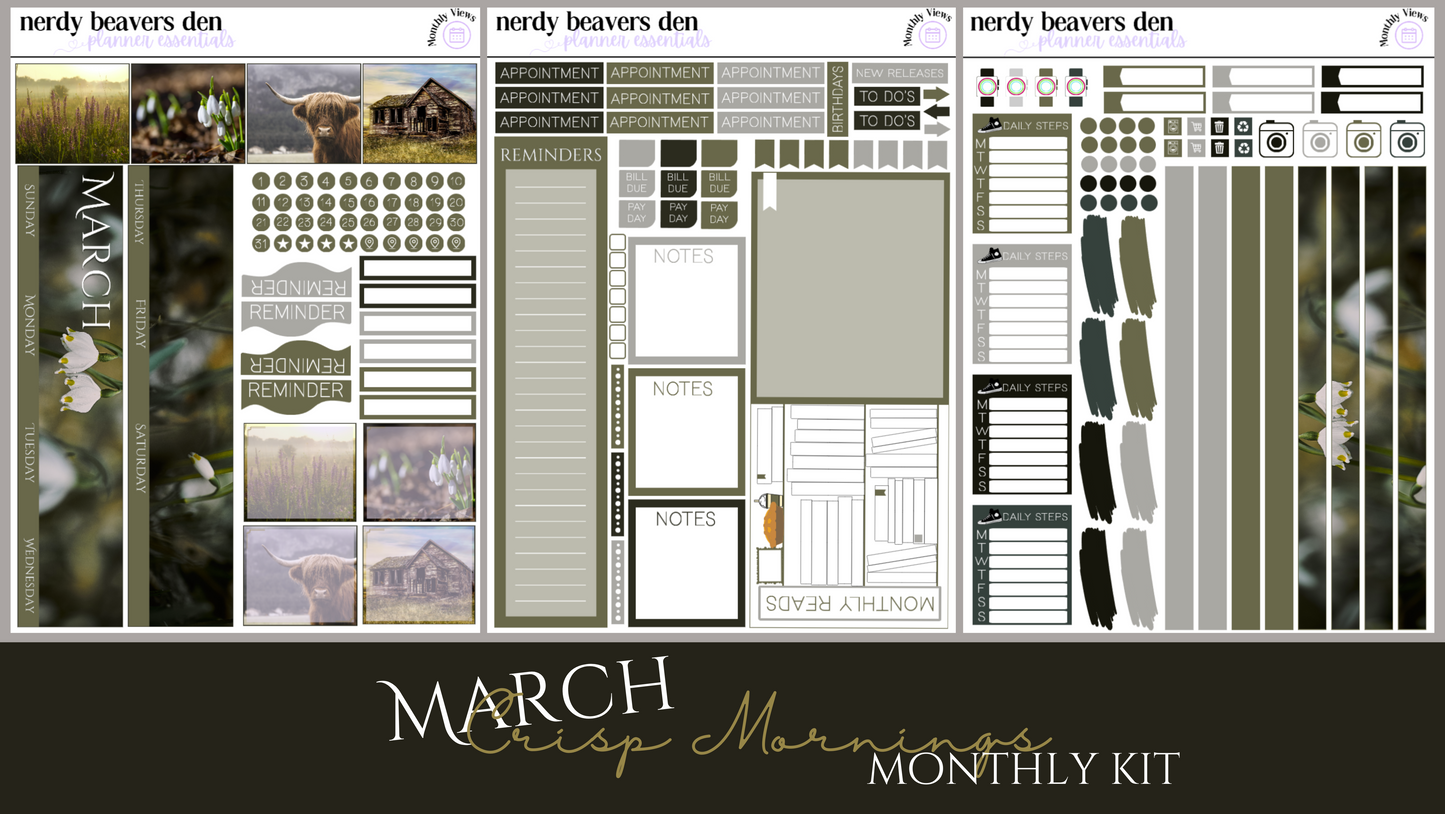 March Monthly Kit