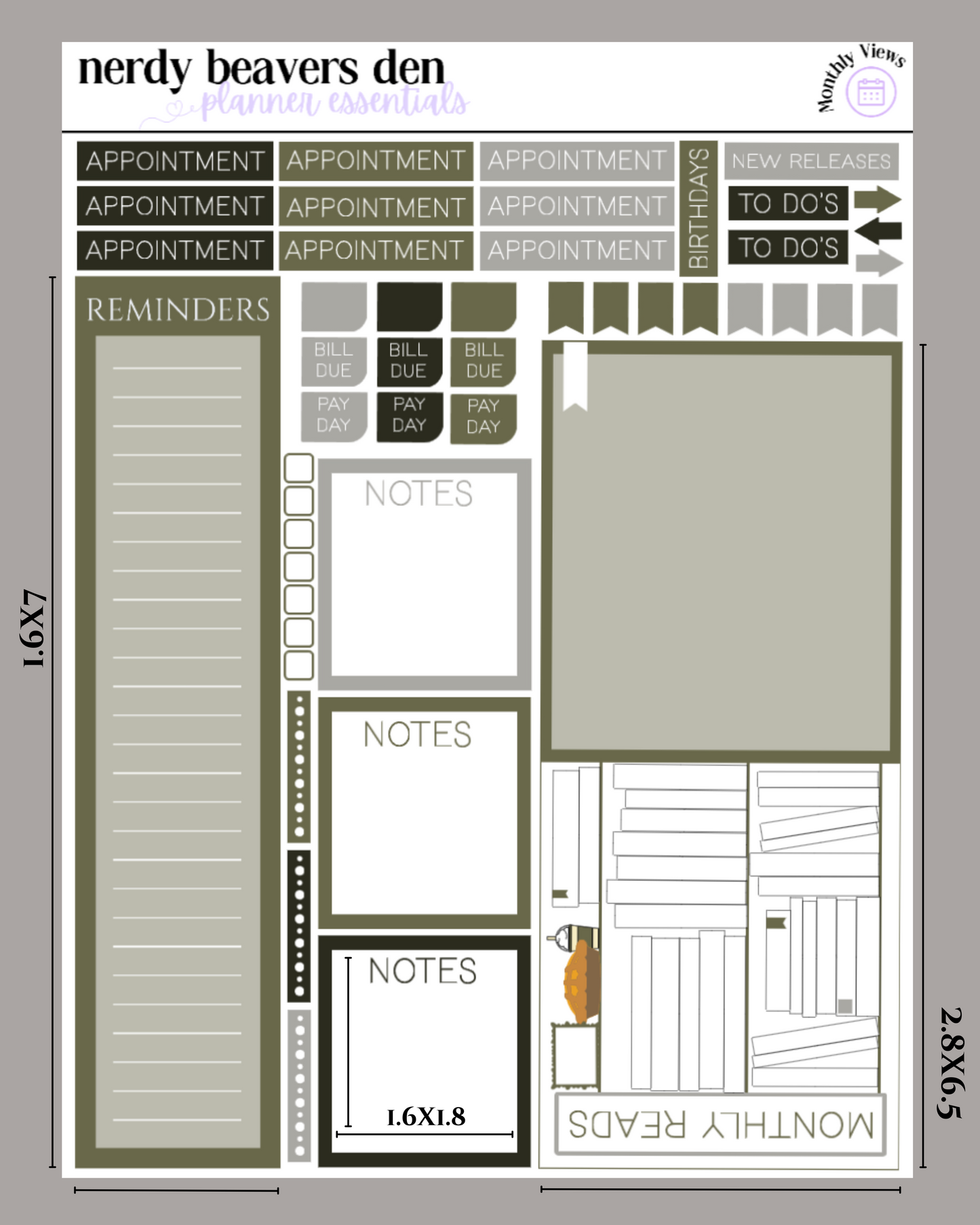 March Monthly Kit