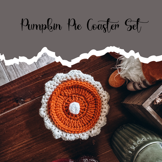 Pumpkin Pie Coaster Set