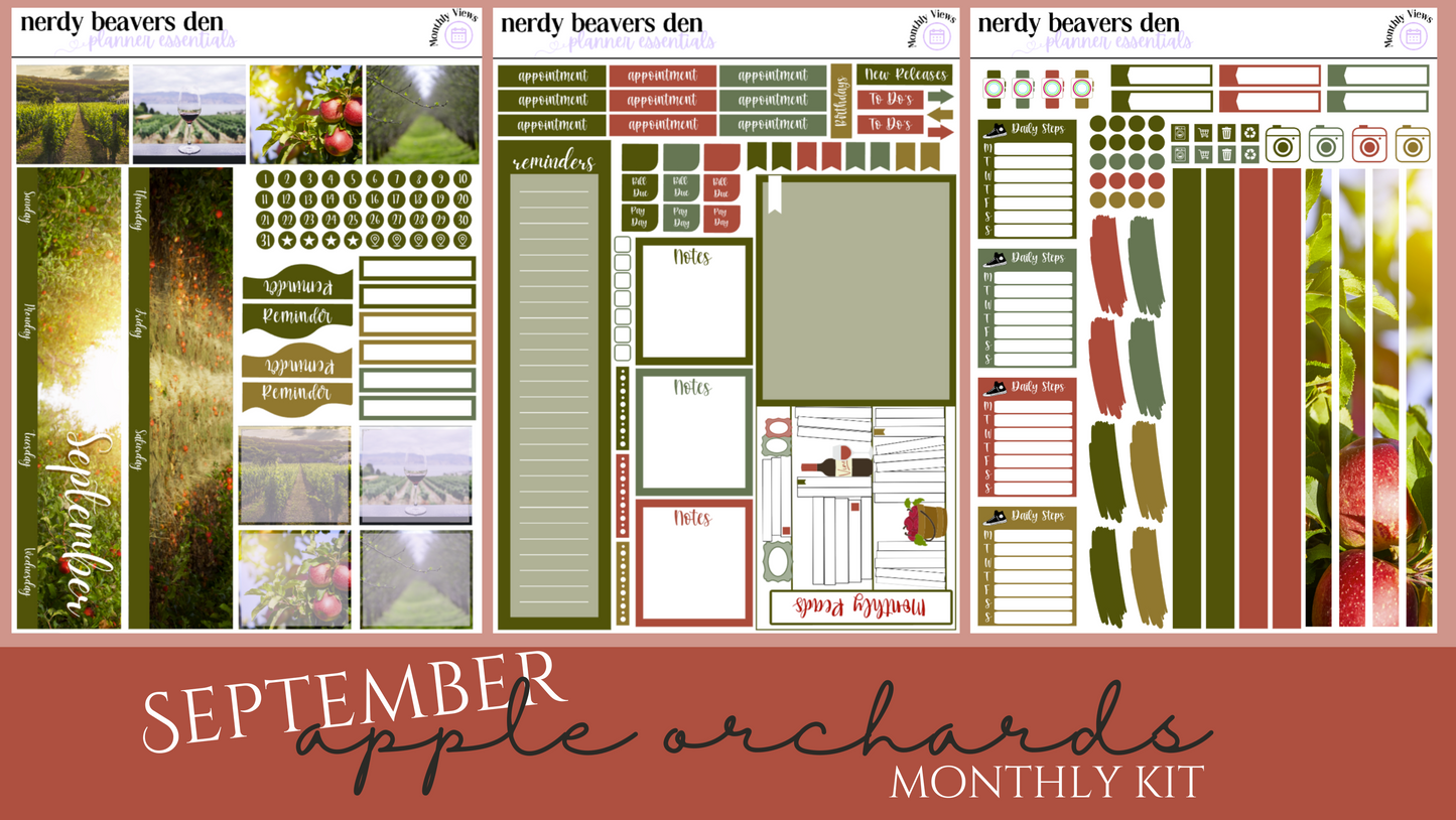 September Monthly Kits