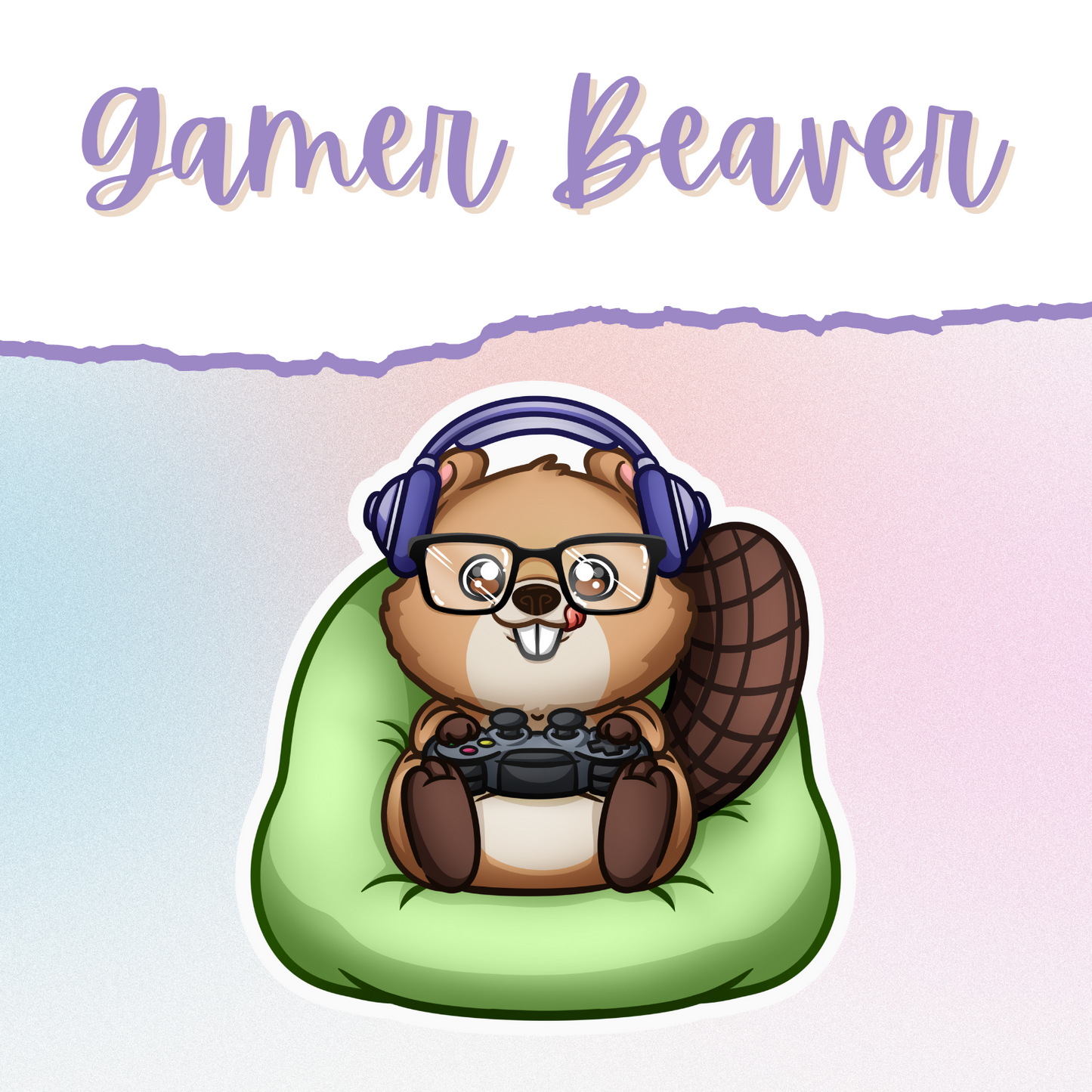 Beaver Stickers