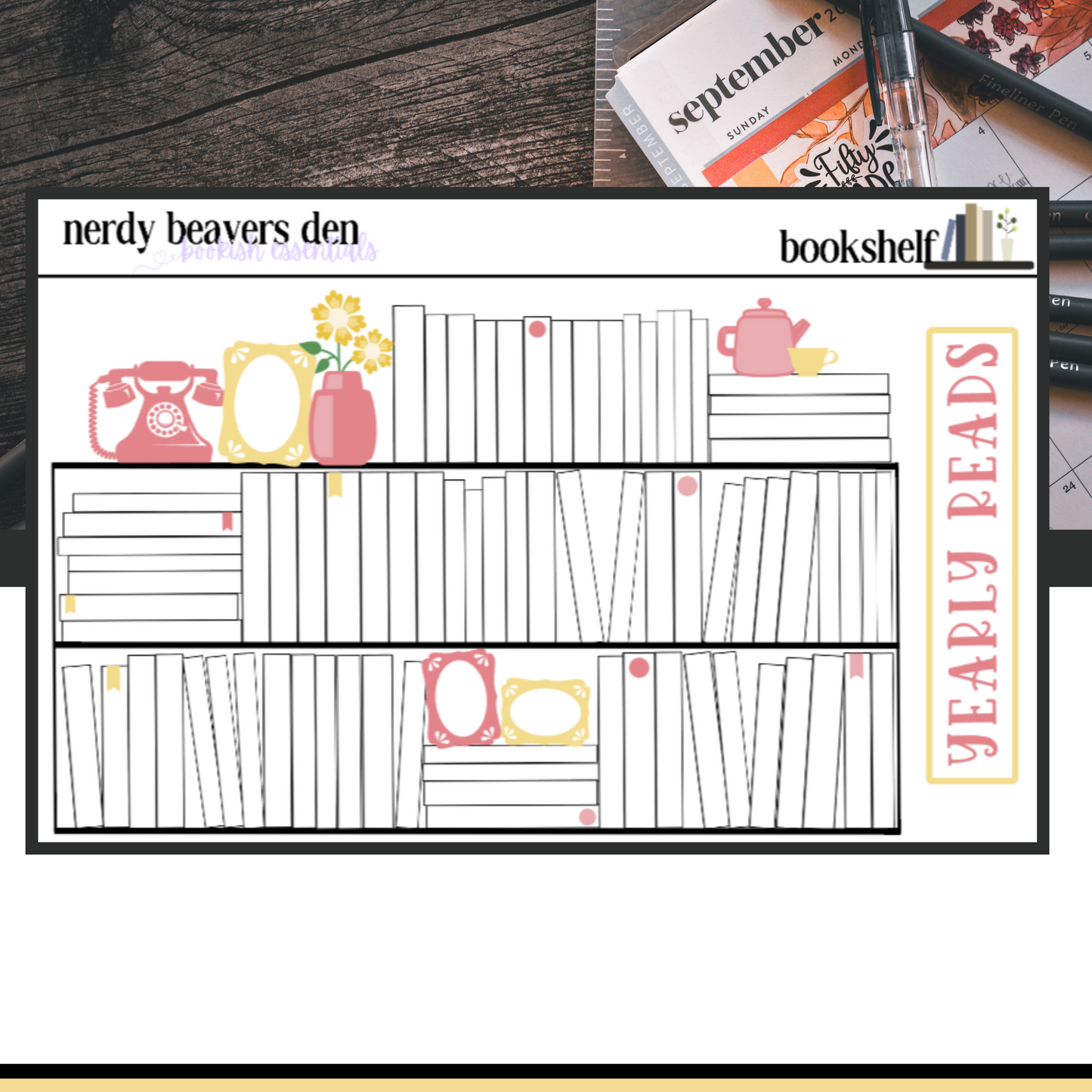 Yearly Reads Stickers